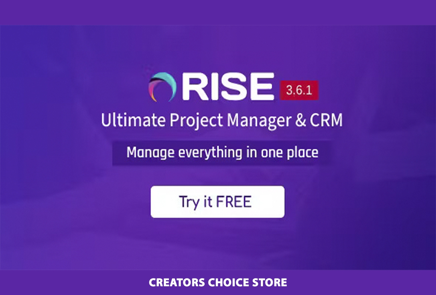 RISE - Ultimate Project Manager & CRM