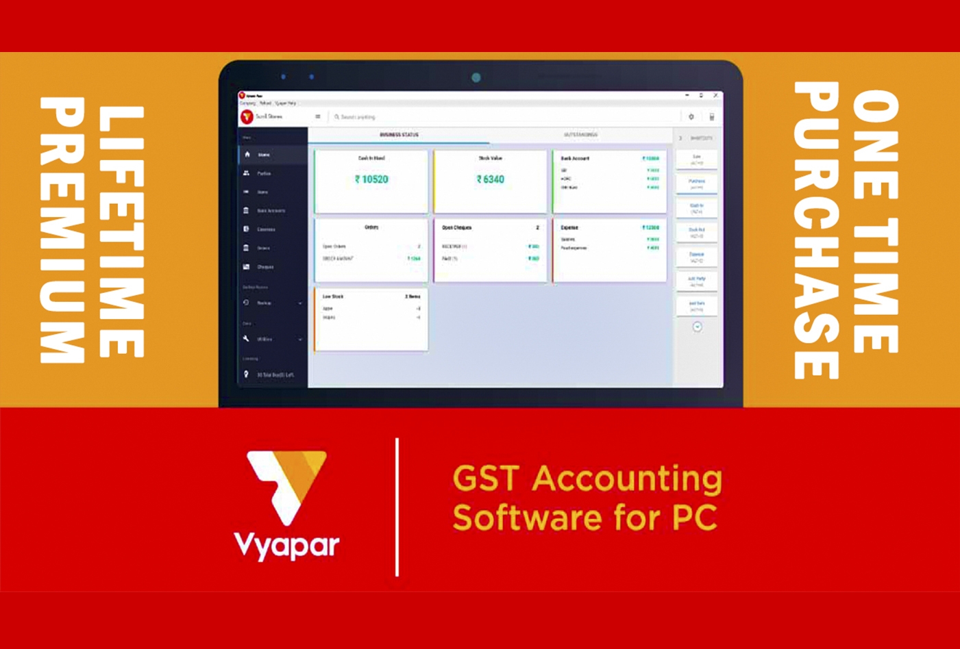 Vyapar - Billing Desktop GST Invoice Maker Lifetime Premium
